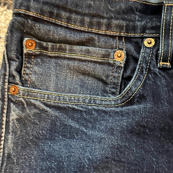 Levi’s 511 Premium Mens Jeans Tag Size 36x30 Measures 35x29 Dark Wash Blank Tag - Picture 6 of 16